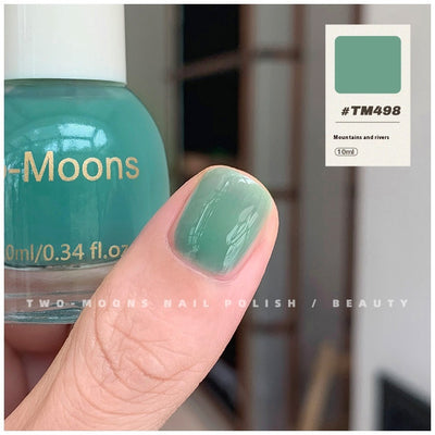 Esmalte de Uñas con Lentejuelas de Color Puro - Sin Horneado y Sin Desprendimiento - Image 49