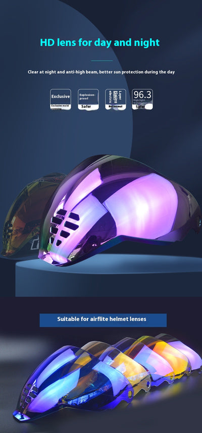 Lente Espejada HD para Casco Motociclista Ghost Airflite - Uso Día y Noche - Image 24