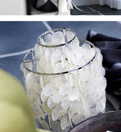 Lámpara de Mesita Decorativa con Diseño de Concha - Image 6
