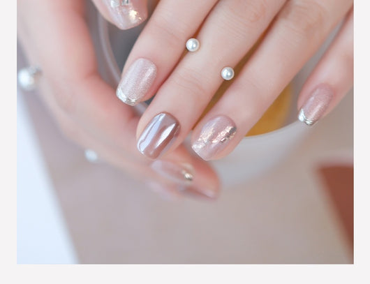 Blindaje Decorativo de Uñas Efecto Ojo de Gato Brillante para Primavera y Verano - Image 15