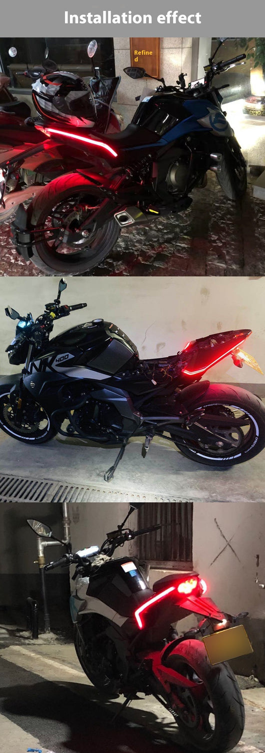 Luz Ambiental Dinámmica para Dirección de Motocicleta con Efecto Agua - Image 14