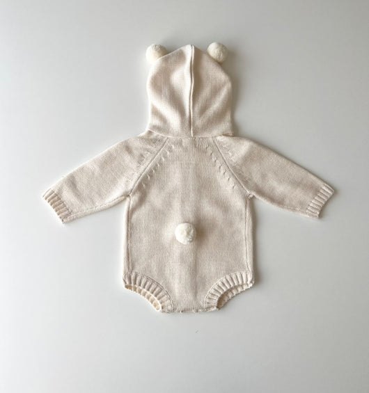 Suéter Tejido Infantil Forma Osito - Enterizo Acogedor para Bebés - Image 11