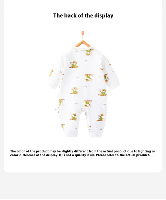 Pijama Enterizo de Algodón Puro sin Costuras para Bebé 0-6 Meses - Image 9