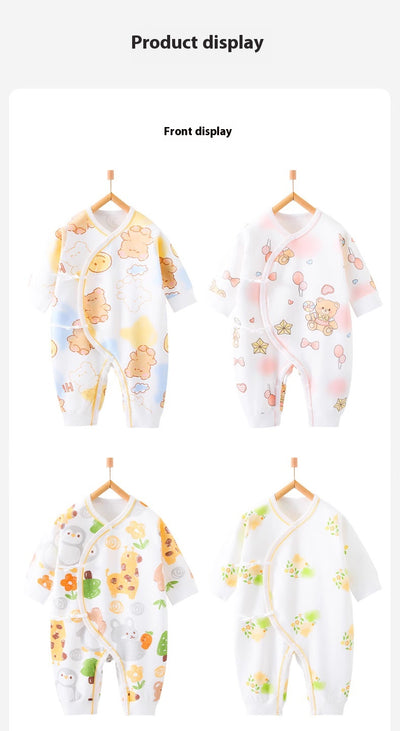 Pijama Enterizo de Algodón Puro sin Costuras para Bebé 0-6 Meses - Image 10