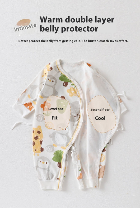Pijama Enterizo de Algodón Puro sin Costuras para Bebé 0-6 Meses - Image 13