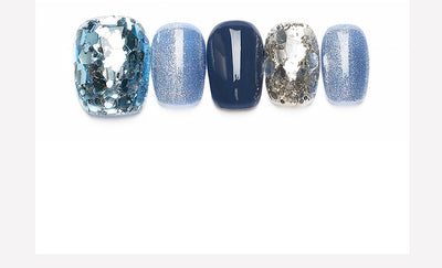 Pegatinas de Uñas Efecto Armadura - Diseño Minimalista y Elegante - Image 16