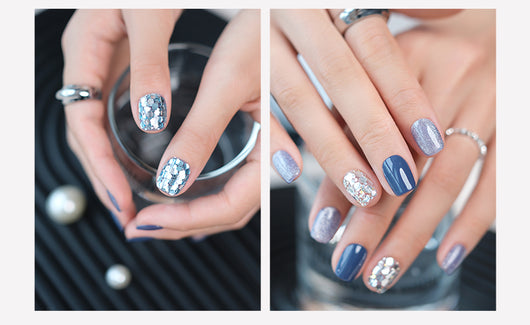 Pegatinas de Uñas Efecto Armadura - Diseño Minimalista y Elegante - Image 17