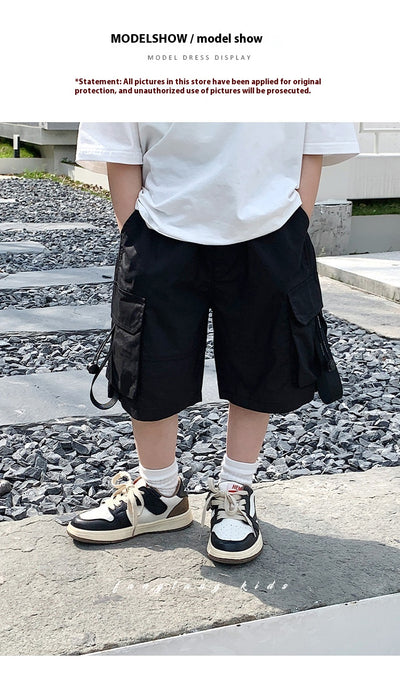 Shorts de Trabajo Verano Cómodos para Niños - Image 11