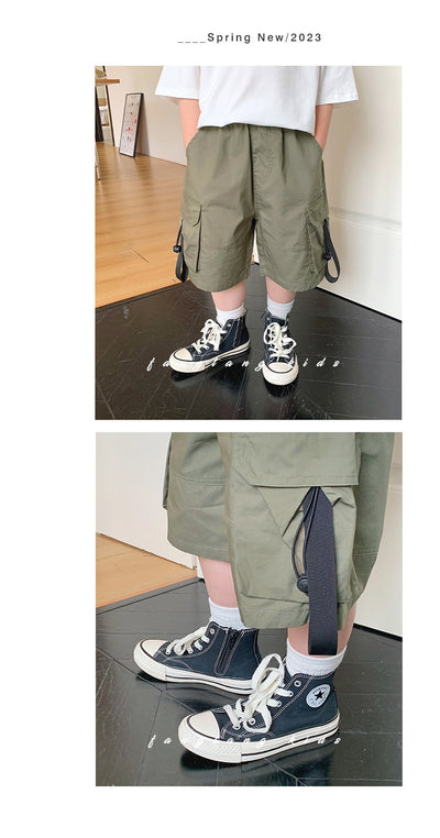 Shorts de Trabajo Verano Cómodos para Niños - Image 20