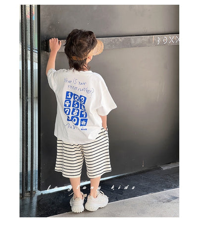 Playera Infantil Back Number Manga Corta - Image 10