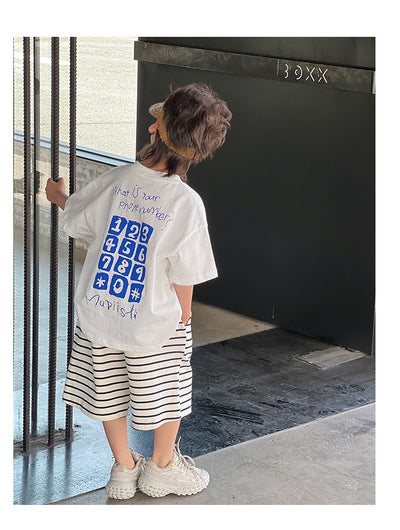 Playera Infantil Back Number Manga Corta - Image 12