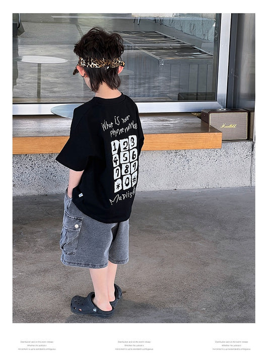 Playera Infantil Back Number Manga Corta - Image 21