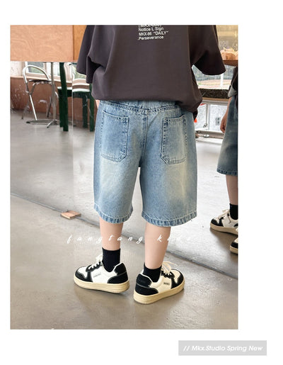 Pantalones Cortos de Mezclilla para Niño - Colección Verano Cinco Puntos - Image 11