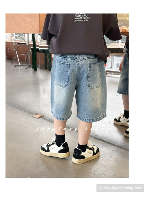 Pantalones Cortos de Mezclilla para Niño - Colección Verano Cinco Puntos - Image 11