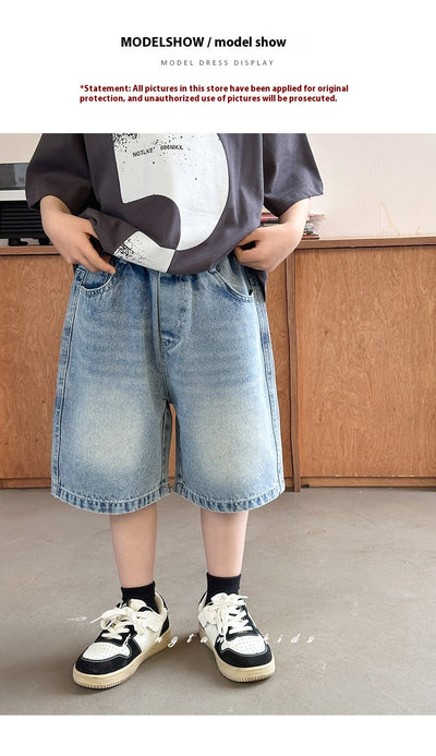 Pantalones Cortos de Mezclilla para Niño - Colección Verano Cinco Puntos - Image 12