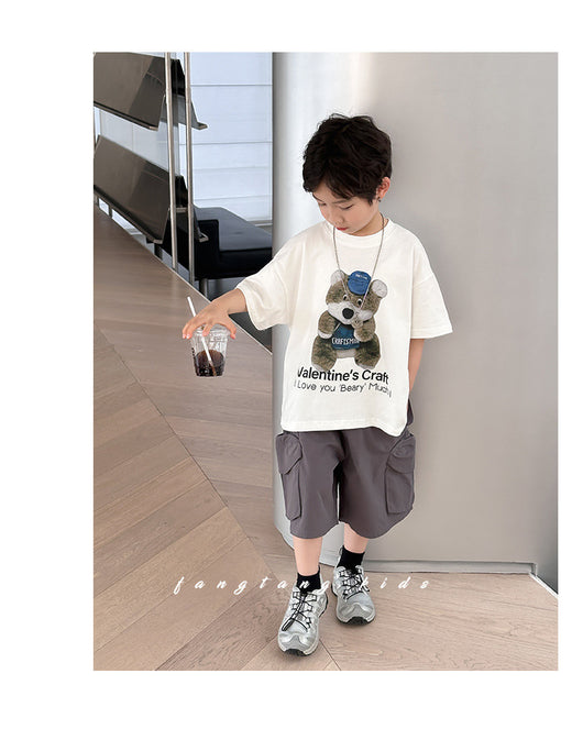 Shorts Casuales Sueltos para Niños - Comodidad y Estilo - Image 12