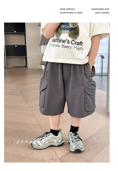 Shorts Casuales Sueltos para Niños - Comodidad y Estilo - Image 20