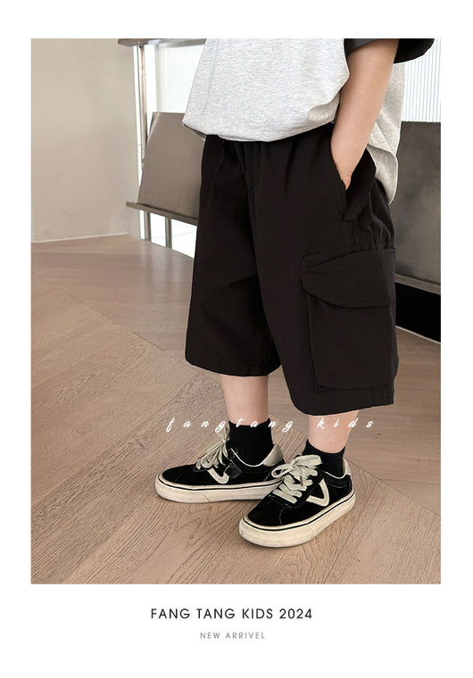 Shorts Casuales Sueltos para Niños - Comodidad y Estilo - Image 23