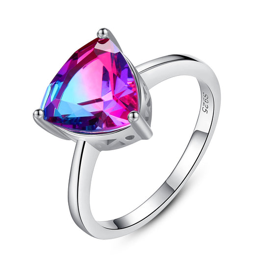 Anillo de Plata 925 con Piedra Arcoíris - Joya Elegante - Image 9
