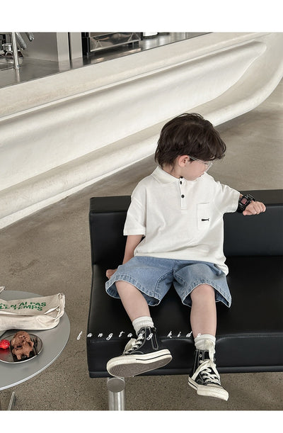 Playera Infantil y Juvenil Estilo Coreano para Niños - Image 14