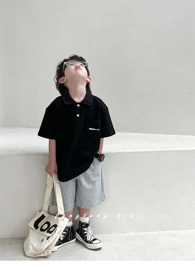 Playera Infantil y Juvenil Estilo Coreano para Niños - Image 16