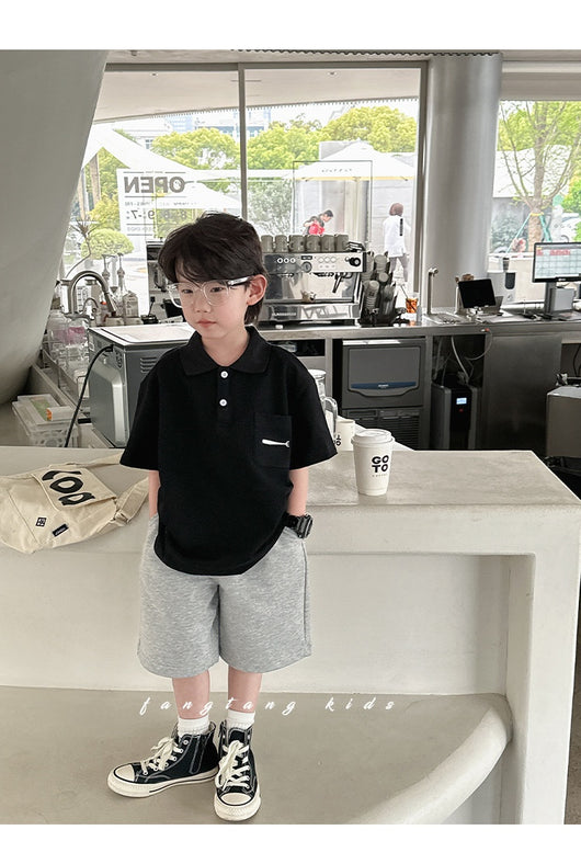 Playera Infantil y Juvenil Estilo Coreano para Niños - Image 18