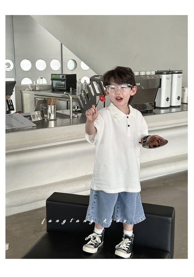 Playera Infantil y Juvenil Estilo Coreano para Niños - Image 22