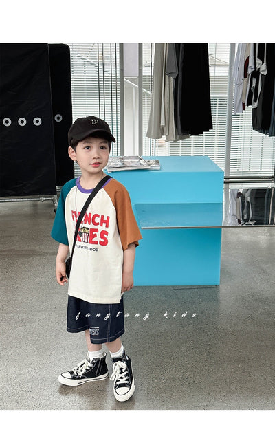 Playera Infantil Patchwork Street Style - Diseño Moderno y Versátil - Image 9