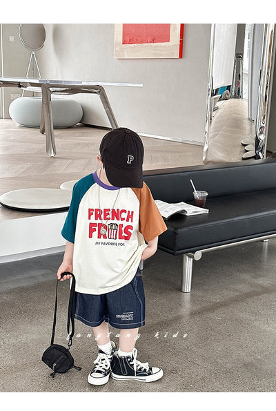 Playera Infantil Patchwork Street Style - Diseño Moderno y Versátil - Image 11