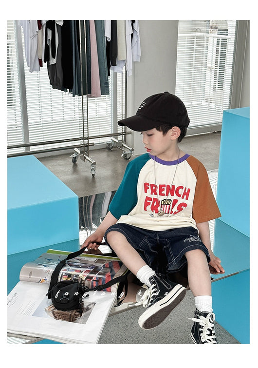 Playera Infantil Patchwork Street Style - Diseño Moderno y Versátil - Image 13