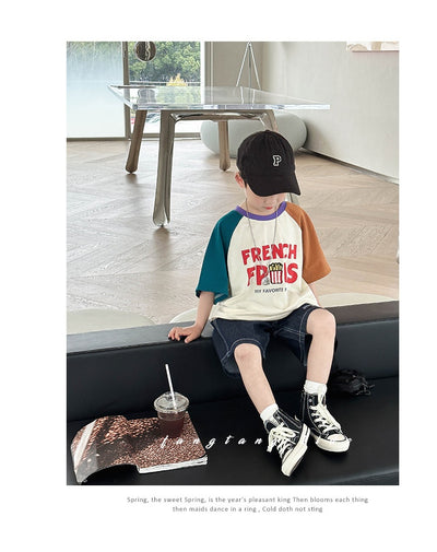 Playera Infantil Patchwork Street Style - Diseño Moderno y Versátil - Image 14