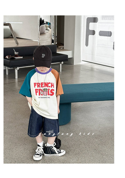 Playera Infantil Patchwork Street Style - Diseño Moderno y Versátil - Image 16