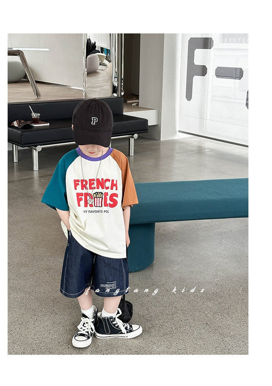 Playera Infantil Patchwork Street Style - Diseño Moderno y Versátil - Image 16