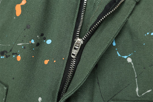 Pantalones Rectos con Diseño Splash de Pintura Artística - Image 28