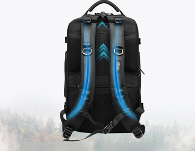 Mochila de Viaje Impermeable con Carga USB y Gran Capacidad - Image 15