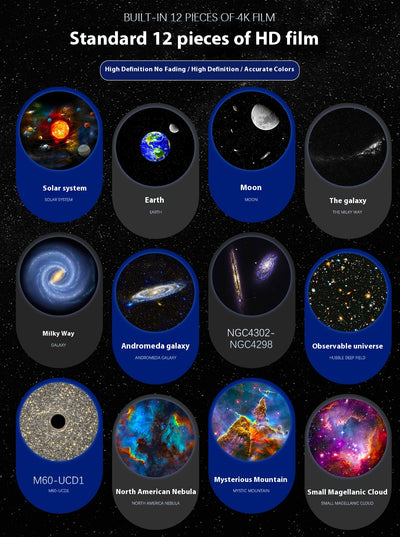 Lámpara Proyectora de Galaxia con Enfoque HD - Image 6