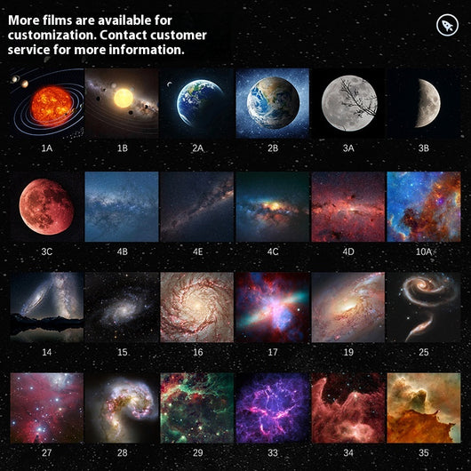 Lámpara Proyectora de Galaxia con Enfoque HD - Image 9