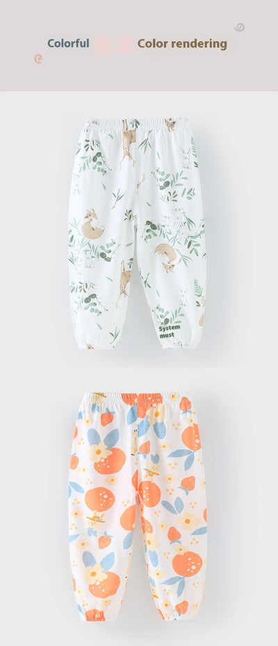 Pantalones Anti Mosquito para Bebé - Algodón Ligero Verano con Puños Ajustables - Image 18