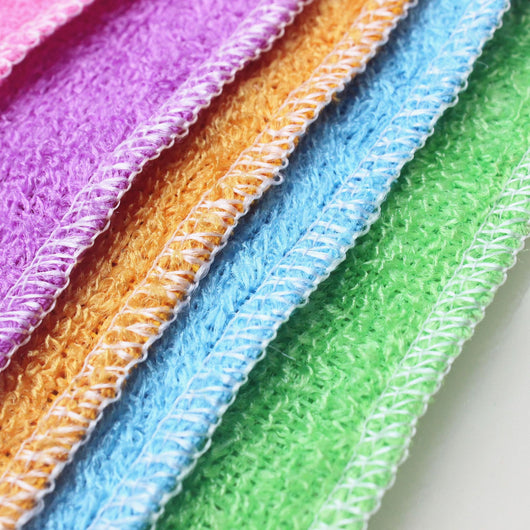 Paño de Cocina de Fibra de Bambú Absorbente sin Residuos de Aceite - Image 16