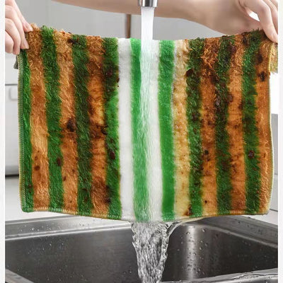 Paño de Cocina de Fibra de Bambú Absorbente sin Residuos de Aceite - Image 18
