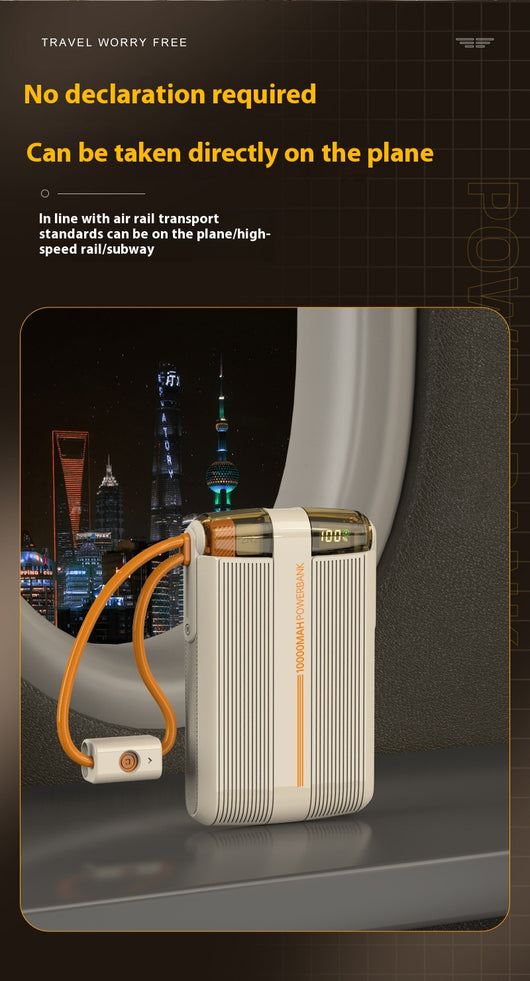 Banco de Energía 225W con Cable Integrado - Carga Ultrarrápida Portátil - Image 11