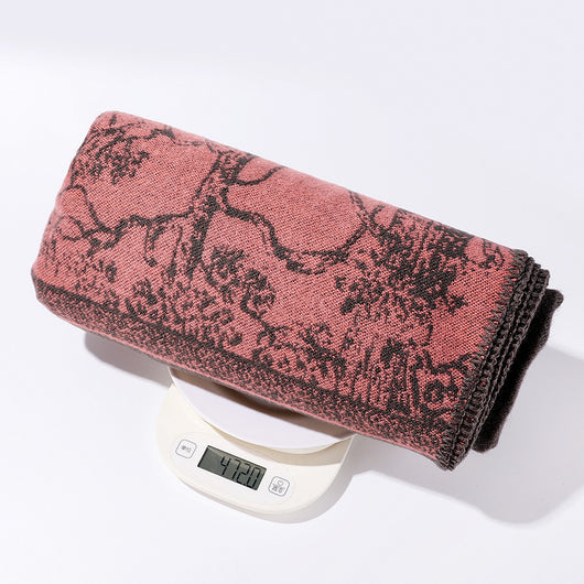 Capa Chal Clásica Reversible para Mujer con Borlas - Ideal para Viajes - Image 45