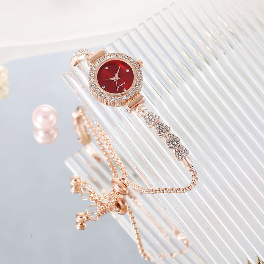 Reloj de Lujo para Mujer Dorado con Correa Fina - Elegancia Atemporal - Image 11