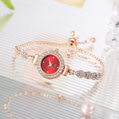 Reloj de Lujo para Mujer Dorado con Correa Fina - Elegancia Atemporal - Image 12