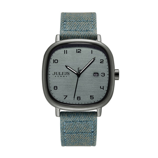 Reloj Cuadrado Estudiante Resistente al Agua con Correa Simple - Image 12