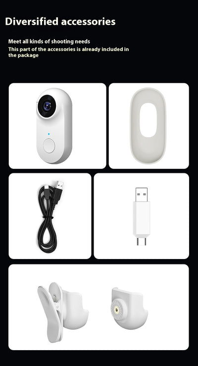 Cámara Mini HD para Mascotas con Montaje Magnético - Deportes y Exterior - Image 25