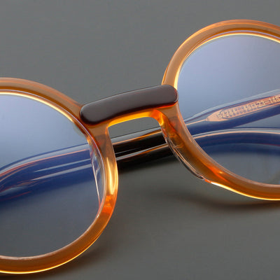 Gafas Retro Marco Grande Estilo Europeo Lentes Transparentes - Image 32