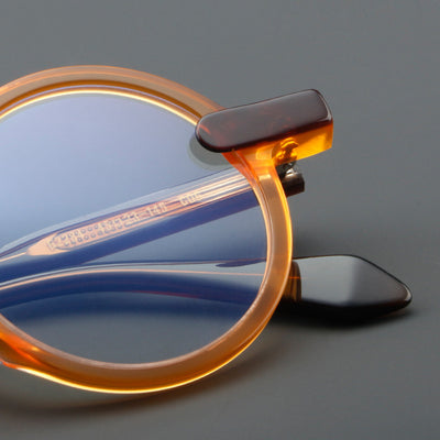 Gafas Retro Marco Grande Estilo Europeo Lentes Transparentes - Image 42