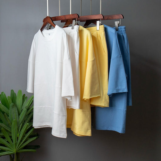 Playera Patchwork Suelta Casual de Manga Corta - Image 11