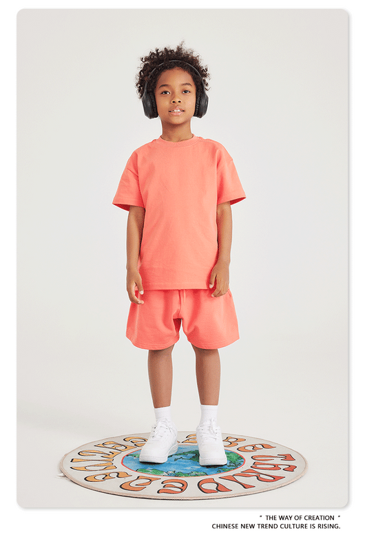 Camiseta Infantil y Juvenil Tonos Tierra - Algodón Pesado 305g - Image 28